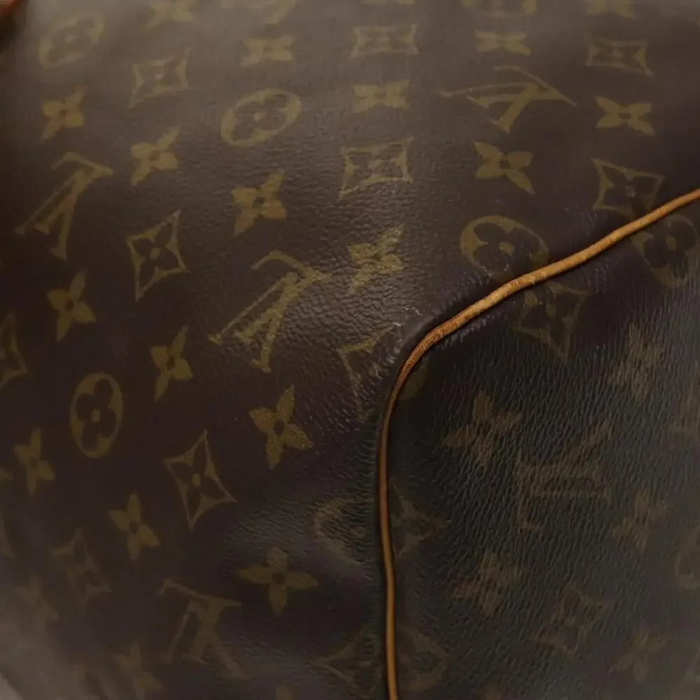 LOUIS VUITTON Monogram Keepall 55 Boston Bag M41424